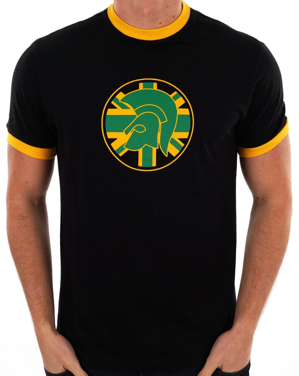 Trojan Flag Logo T-Shirt Jamaika