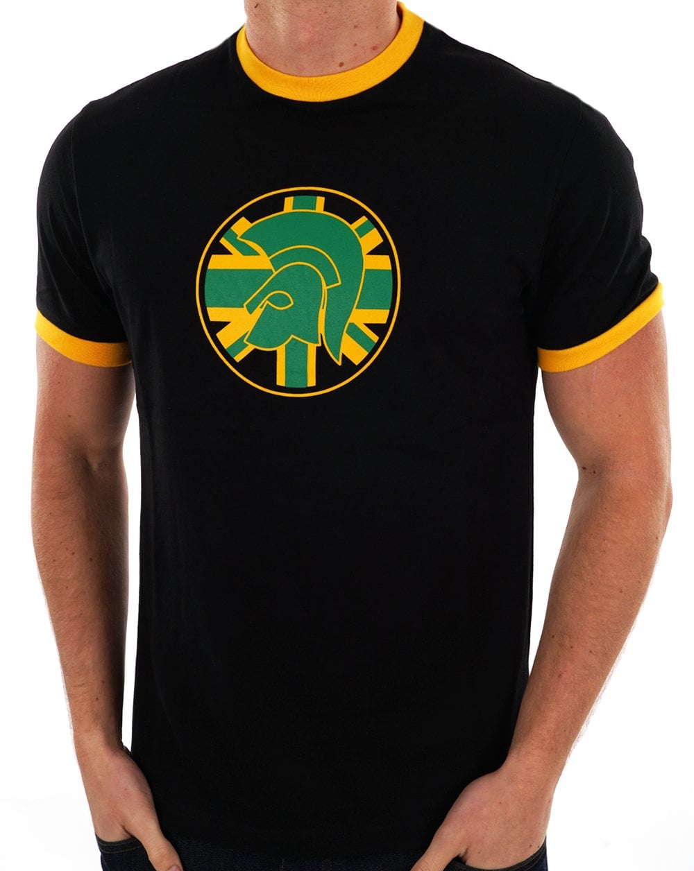 Trojan Flag Logo T-Shirt Jamaika