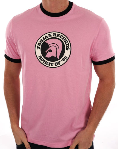 Trojan Spirit Of 69 T-Shirt Rosa
