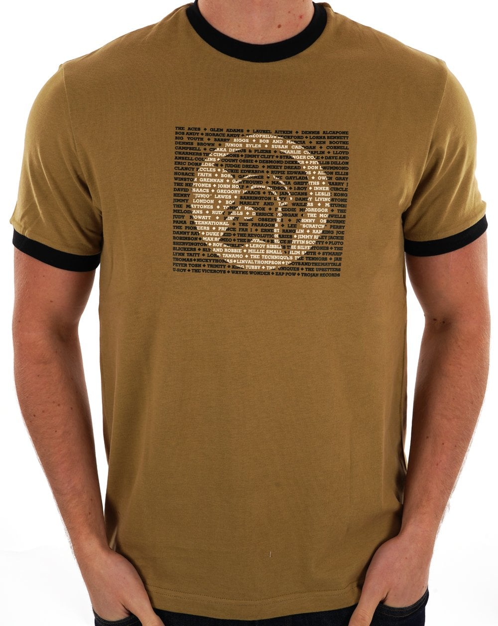 Trojan Artist T-Shirt Kamel