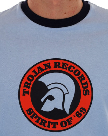 Trojan Spirit Of 69 T-Shirt Puderblau