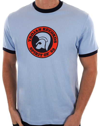 Trojan Spirit Of 69 T-Shirt Puderblau