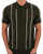 Trojan Raised Stripe Fine Gauge Knit Polo Army