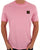 Trojan Badged Plain T-shirt Pink