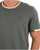 Lyle & Scott Half Tipped T Shirt Green Mercurial