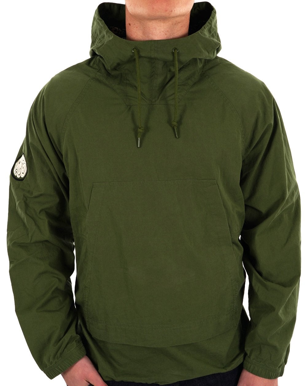 Pretty Green Feltham Kittel Khaki Grün