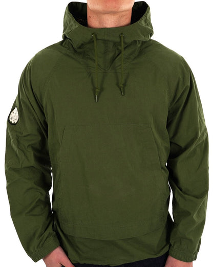Pretty Green Feltham Kittel Khaki Grün