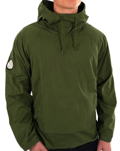 Pretty Green Feltham Kittel Khaki Grün