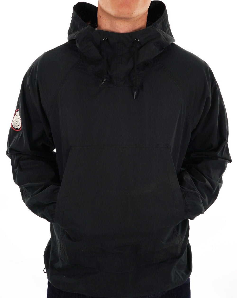 Pretty Green Feltham Kittel Schwarz