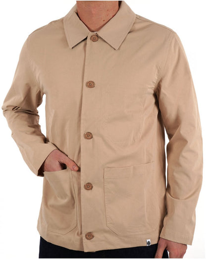 Pretty Green Didsbury Jacke Sand