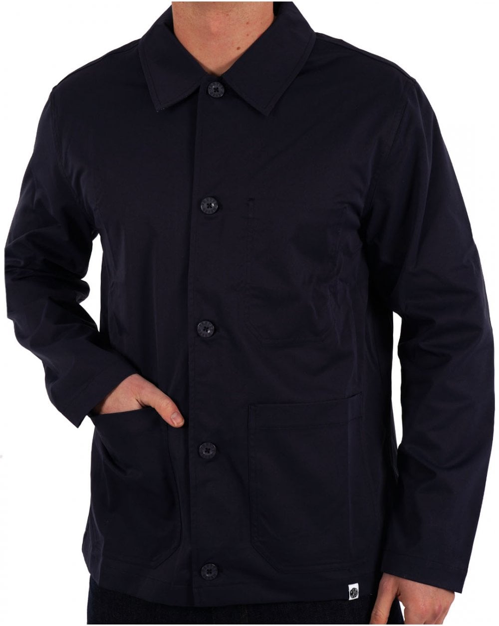 Pretty Green Didsbury Jacke Marineblau