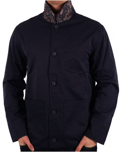 Pretty Green Didsbury Jacke Marineblau