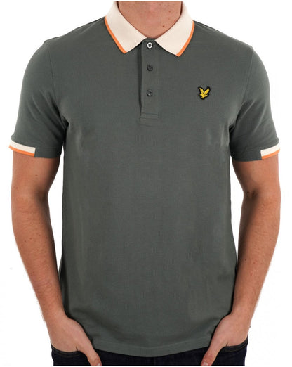 Lyle &amp; Scott Poloshirt mit Streifen in Grün