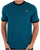 Fila Vintage Ringer T Shirt Lagoon Black