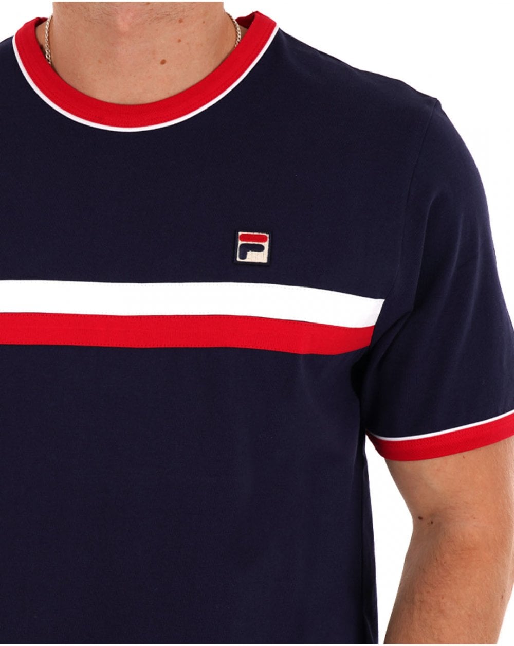 Fila Vintage Razee T-Shirt Marineblau