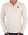 Fila Vintage Rib Zip Polo Gardenia
