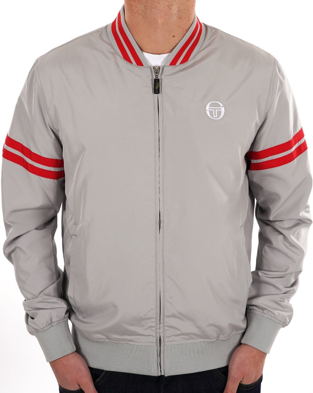 Sergio Tacchini Grello Bomberjacke Grau