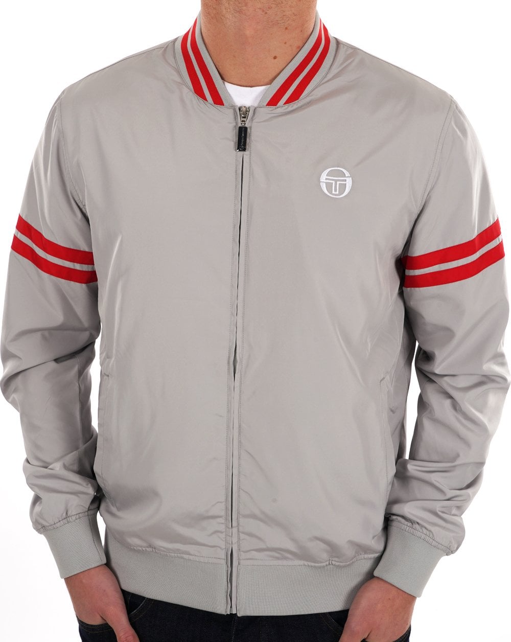 Sergio Tacchini Grello Bomberjacke Grau