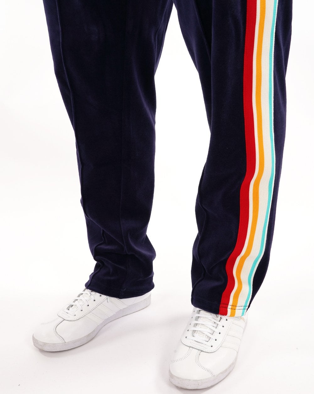 Sergio Tacchini Slice Velours-Trainingshose, Marineblau