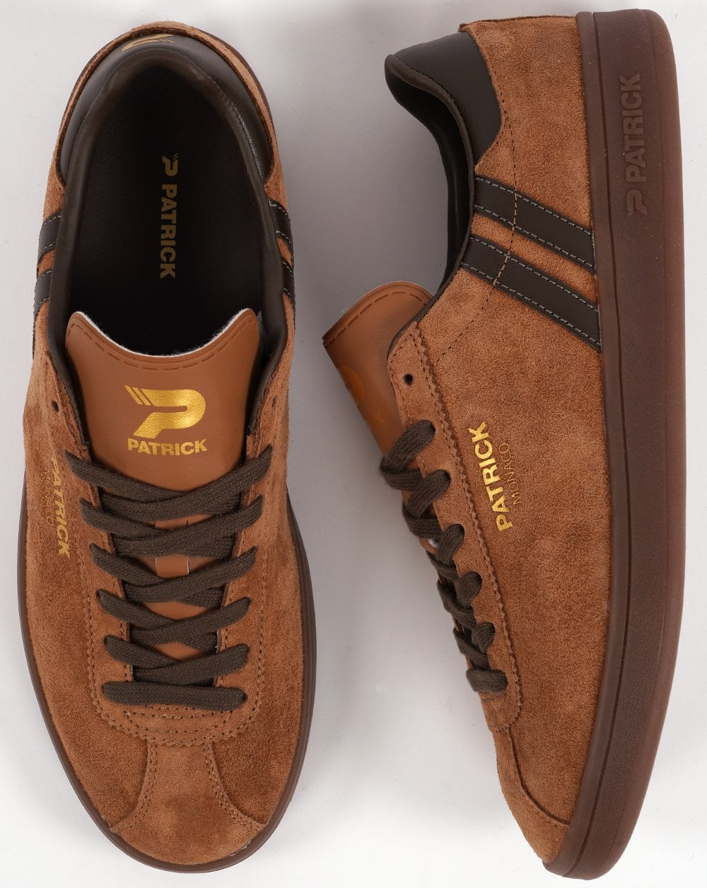 Patrick Monaco Sneakers Kamelbraun