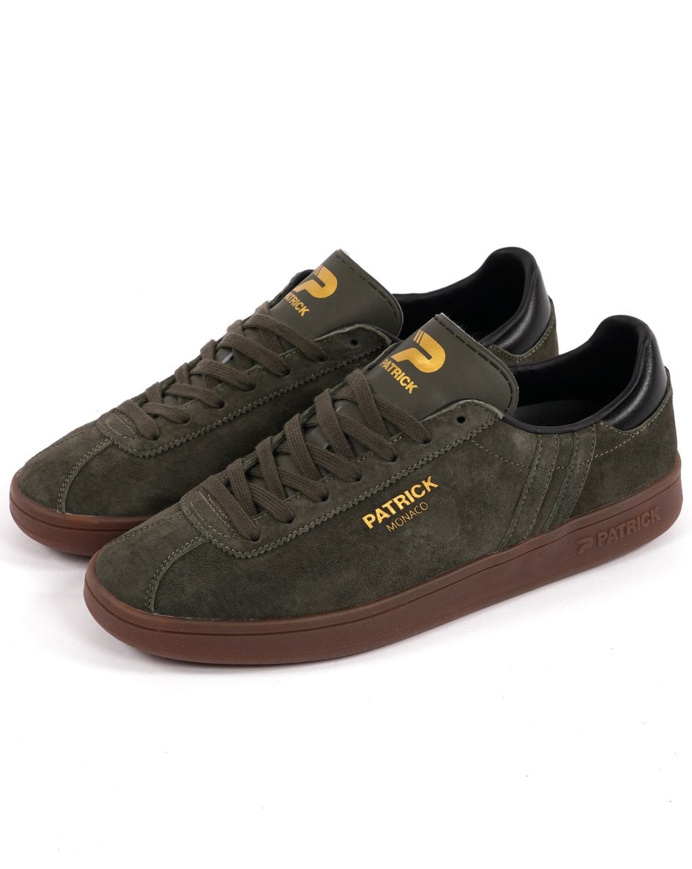 Patrick Monaco Sneakers Olivgrün/Schwarz