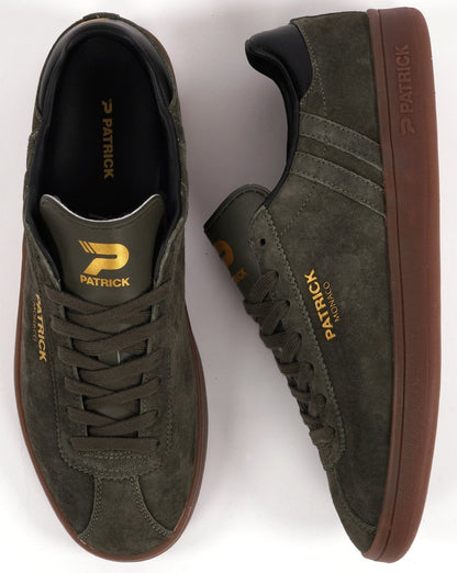 Patrick Monaco Sneakers Olivgrün/Schwarz