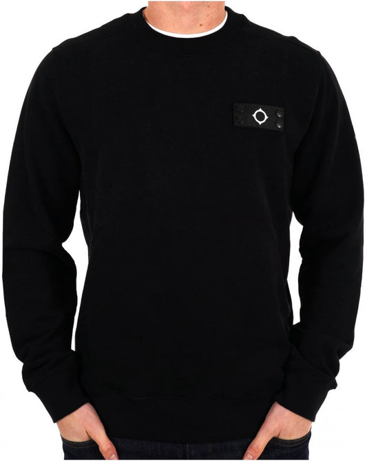 MA.STRUM Neo Crew Sweatshirt Schwarz