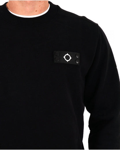 MA.STRUM Neo Crew Sweatshirt Schwarz