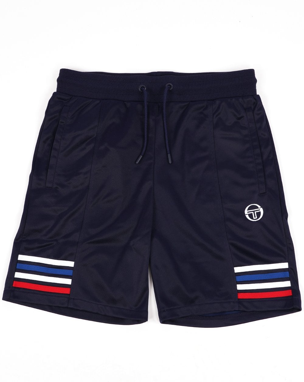 Sergio Tacchini Multi Stripe Shorts Marineblau