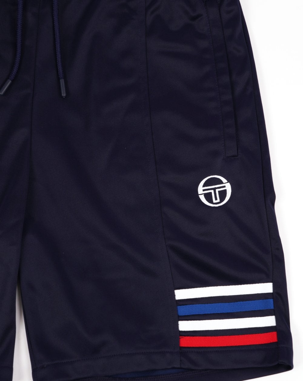 Sergio Tacchini Multi Stripe Shorts Marineblau