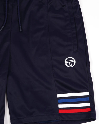 Sergio Tacchini Multi Stripe Shorts Marineblau