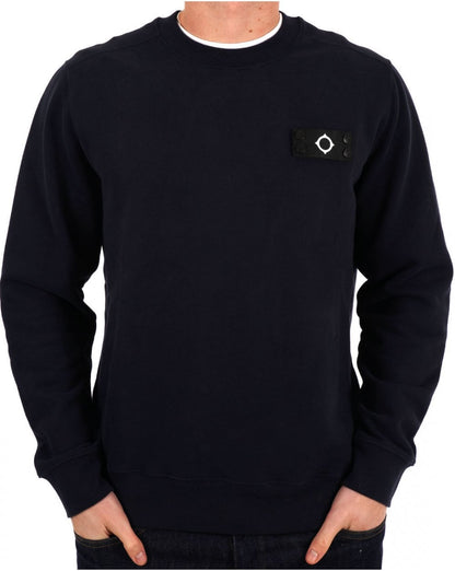 MA.STRUM Neo Crew Sweatshirt Tintenblau