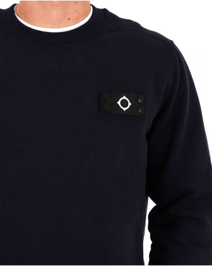 MA.STRUM Neo Crew Sweatshirt Tintenblau