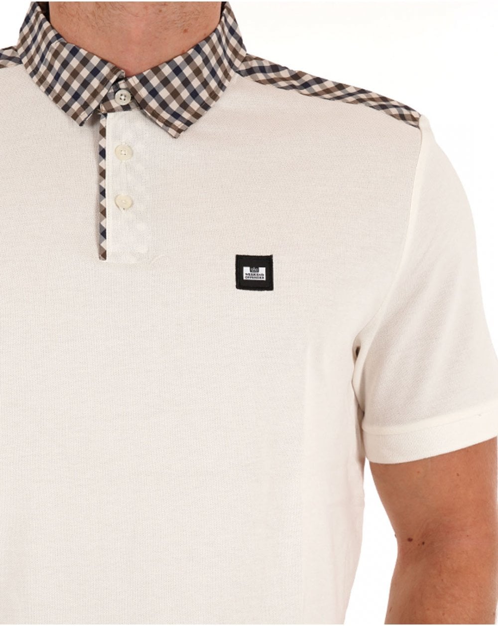 Weekend Offender Costa Poloshirt Off-White