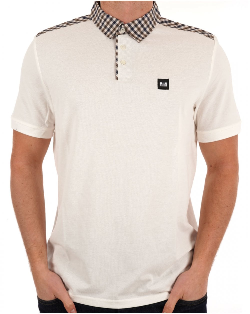 Weekend Offender Costa Poloshirt Off-White