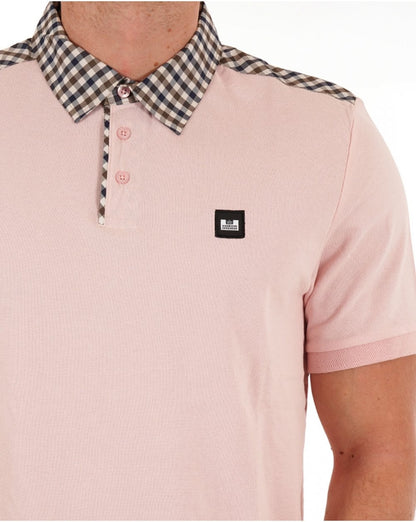 Weekend Offender Costa Poloshirt Blush