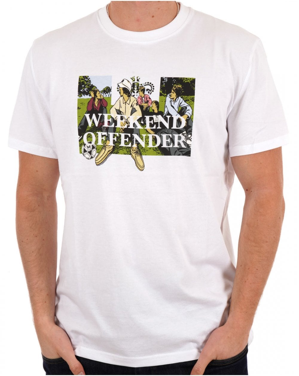 Weekend Offender Hymns T-Shirt Weiß