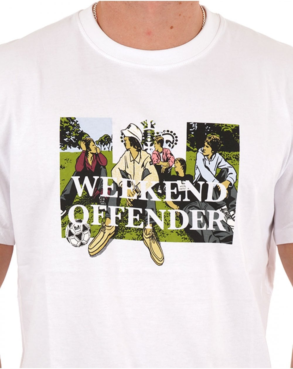 Weekend Offender Hymns T-Shirt Weiß