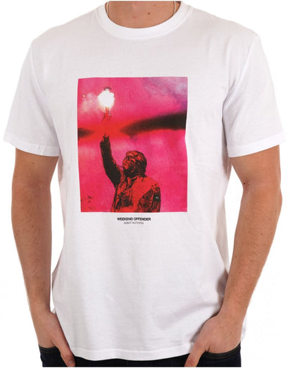 Weekend Offender Bagliore T-Shirt Weiß