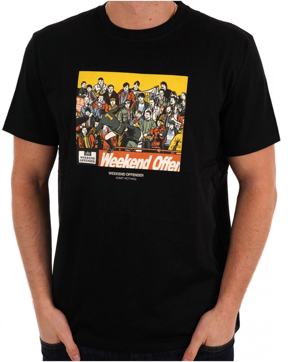 Weekend Offender Selhurst T-Shirt Schwarz