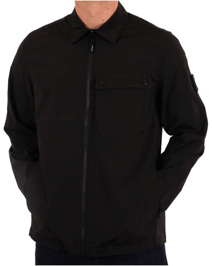 Weekend Offender Southbank Überhemd Schwarz