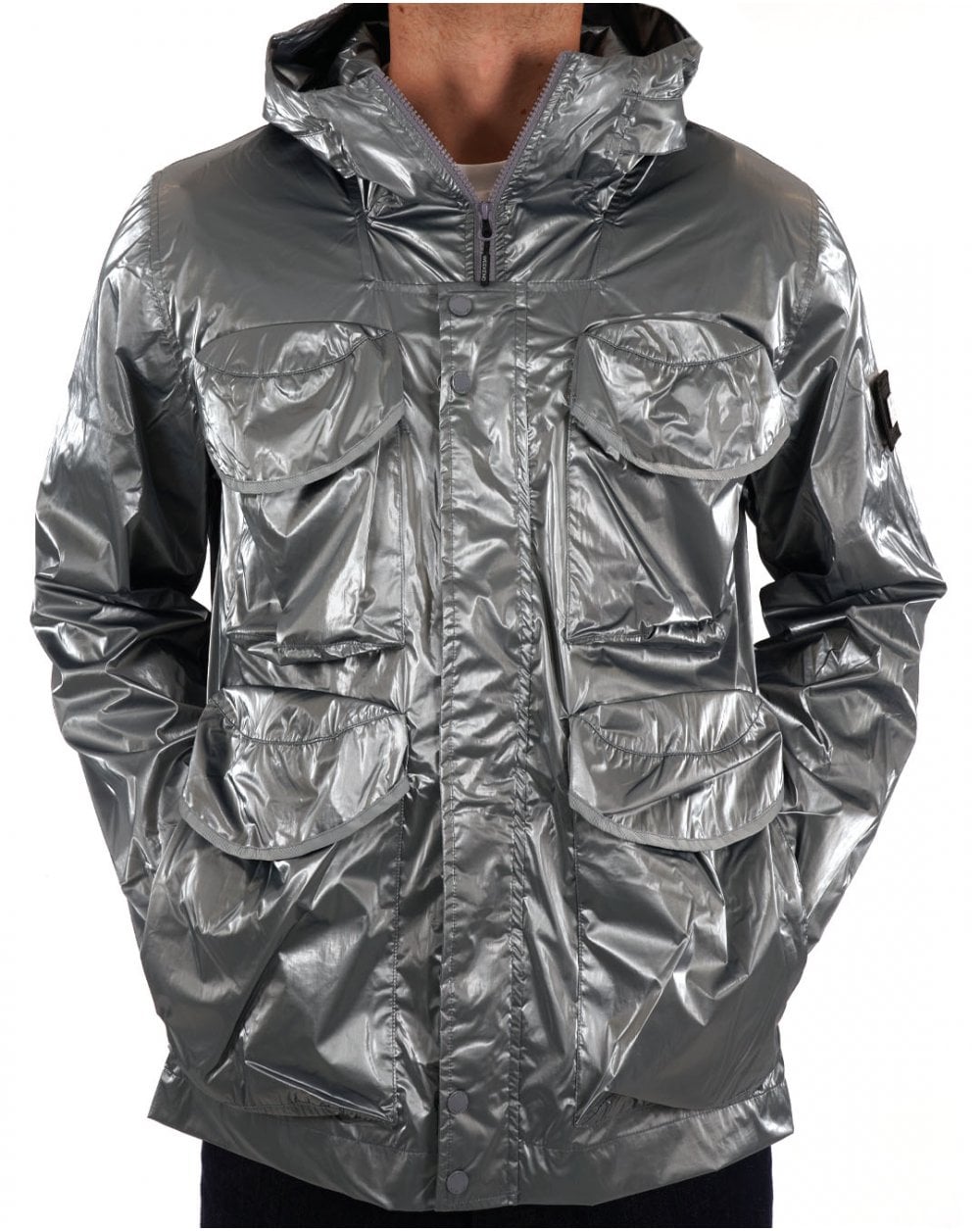 Weekend Offender Cotoca Jacke Rauchgrau