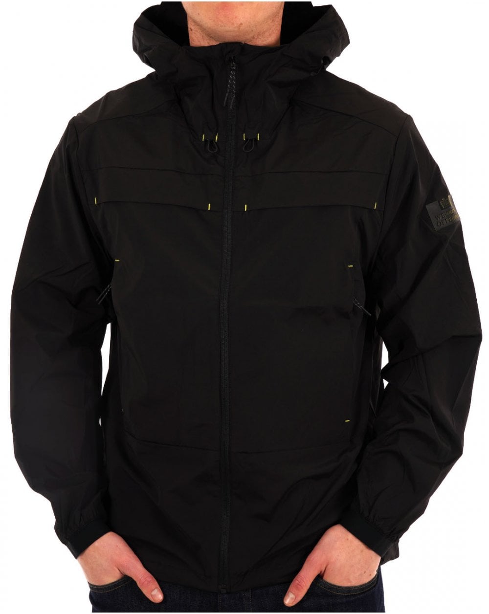 Weekend Offender Guadalajara Tech Windbreaker Schwarz