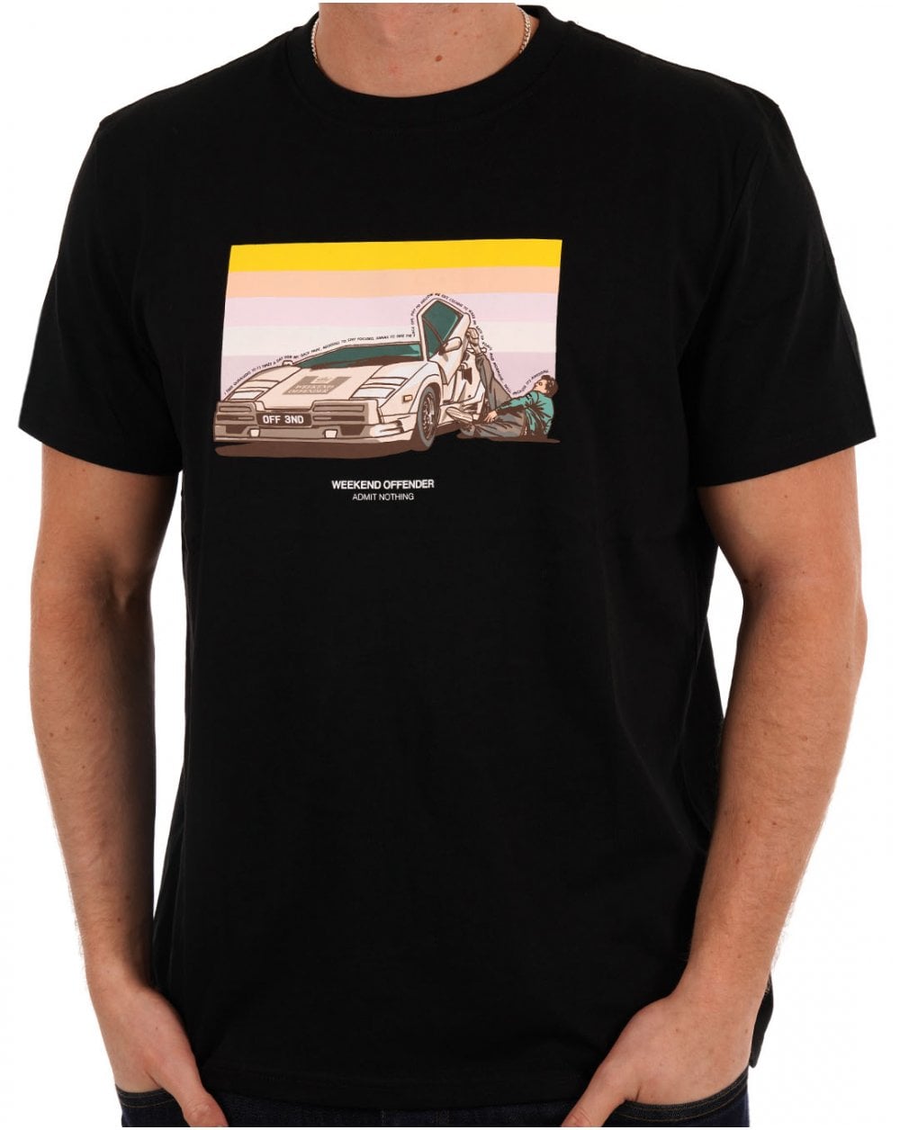 Weekend Offender Quaaludes T-Shirt Schwarz