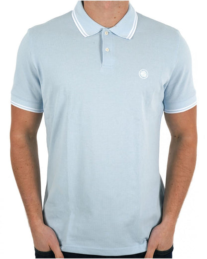 Pretty Green Barton Poloshirt Hellblau