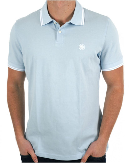 Pretty Green Barton Poloshirt Hellblau