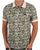 Pretty Green Aquarelle Paisley Polo Stone