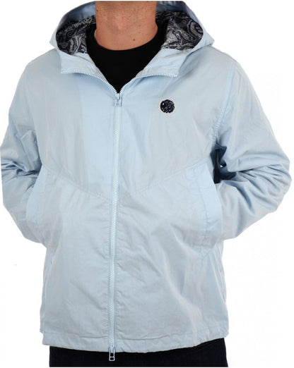 Pretty Green Feltham Kapuzenjacke Hellblau