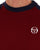 Sergio Tacchini Retro Ace T Shirt Deep Red/Navy