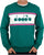 Diadora Logo Crew Sweatshirt Green/White/Pink
